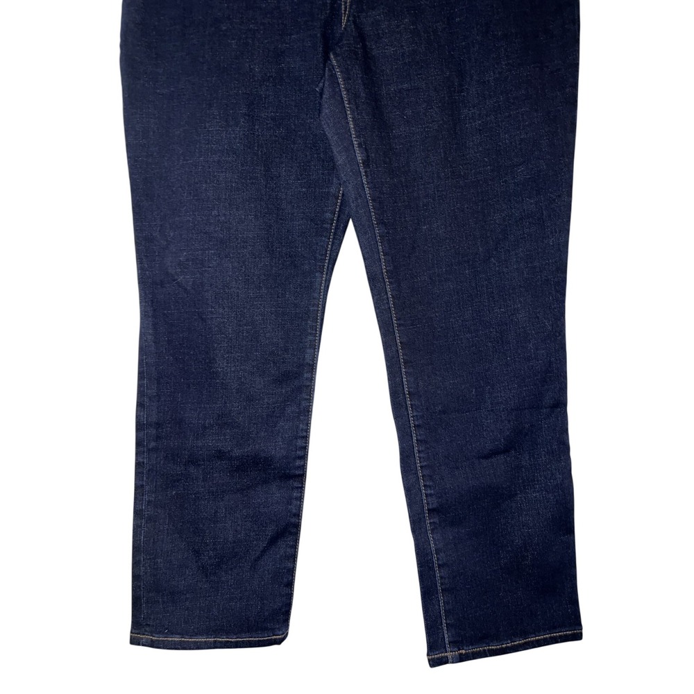 Chicos So Slimming Girlfriend Slim Leg Ankle Jeans‎ Dark Indigo Blue 10P (1.5P) - Picture 3 of 9